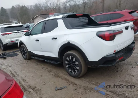 2025 Hyundai Santa Cruz Se from USA, damaged, VIN 5NTJADDE8SH135555